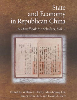 State and Economy in Republican China