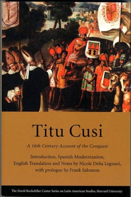 Book cover of: Titu Cusi. By: Frank Salomon