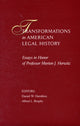 Book cover of: Transformations in American Legal History