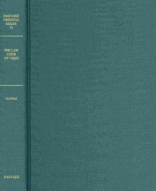 Book cover of: Law Code of Visnu. By: Patrick Olivelle