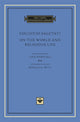Book cover of: On the World and Religious Life