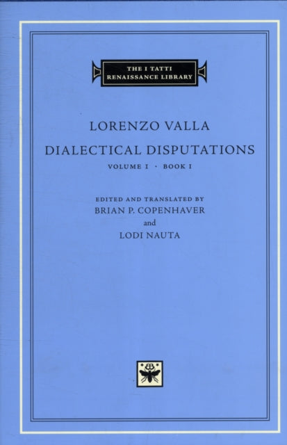 Book cover of: Dialectical Disputations. By: Lorenzo Valla
