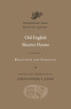 Book cover of: Old English Shorter Poems. By: Jones, Christopher A.