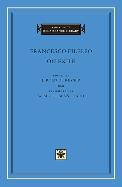Book cover of: On Exile. By: Francesco Filelfo