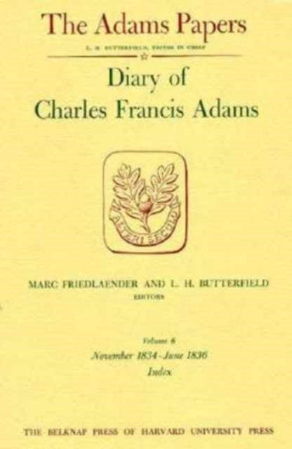 Book cover of: Diary of Charles Francis Adams. By: Charles Francis Adams Jr.