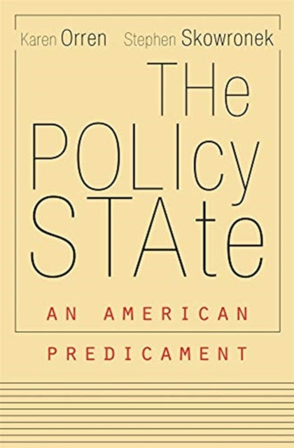 Book cover of: Policy State. By: Karen Orren