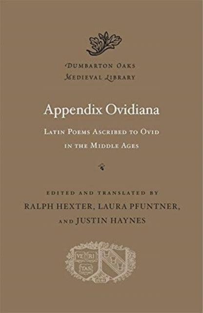 Book cover of: Appendix Ovidiana. By: Ralph J. Hexter