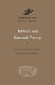 Book cover of: Biblical and Pastoral Poetry. By: Alcimus Avitus