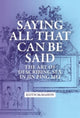 Book cover of: Saying All That Can Be Said. By: Keith McMahon