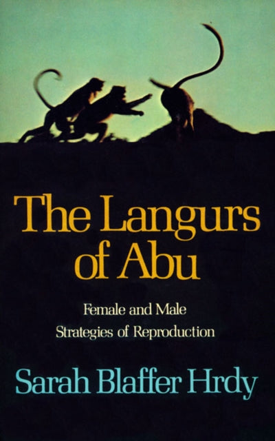 Book cover of: Langurs of Abu. By: Sarah Blaffer Hrdy
