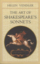 Book cover of: Art of Shakespeare’s Sonnets. By: Helen Hennessy Vendler