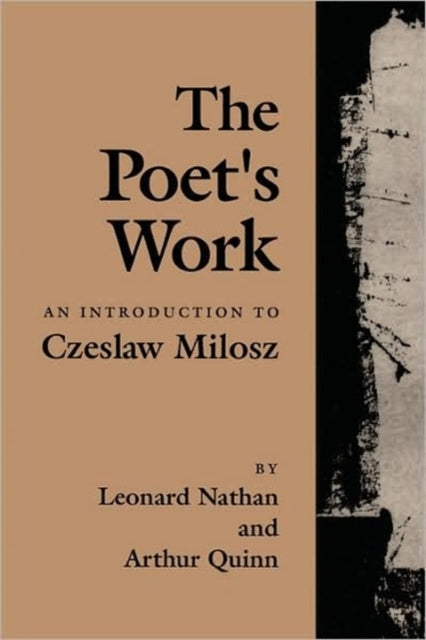 Book cover of: Poet’s Work