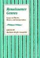 Book cover of: Renaissance Genres. By: Barbara Kiefer Lewalski