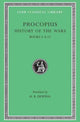 Book cover of: History of the Wars, Volume III. By: Procopius