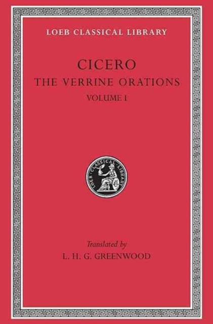 Book cover of: Verrine Orations, Volume I. By: Cicero