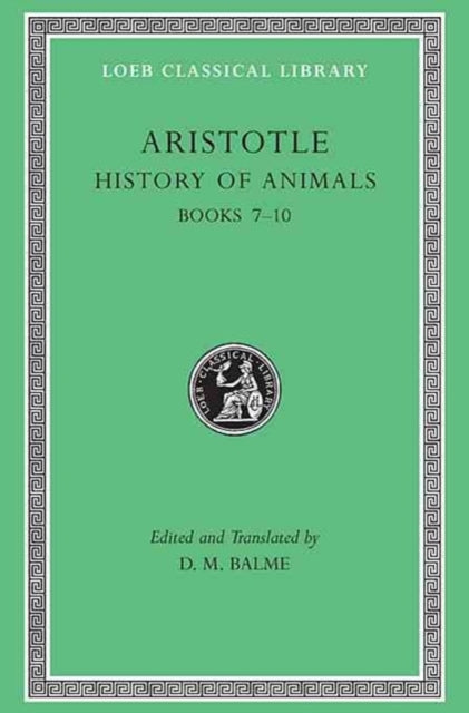 Book cover of: History of Animals, Volume III