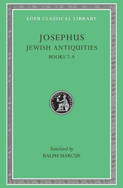 Book cover of: Jewish Antiquities, Volume III. By: Flavius Josephus