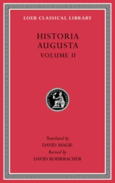 Book cover of: Historia Augusta, Volume II. By: David Magie