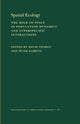 Book cover of: Spatial Ecology