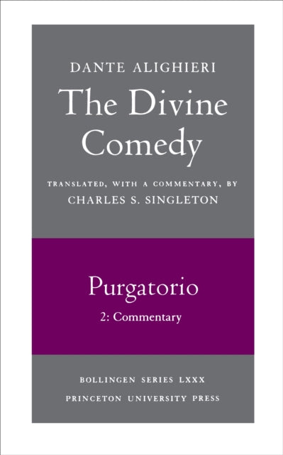 Book cover of: Divine Comedy, II. Purgatorio, Vol. II. Part 2. By: Dante Alighieri