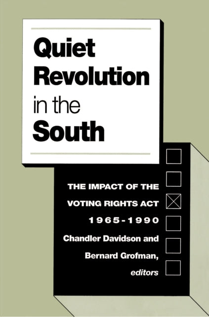 Book cover of: Quiet Revolution in the South