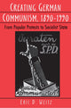 Book cover of: Creating German Communism, 1890-1990