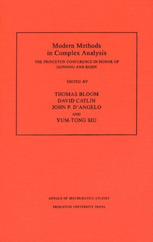 Modern Methods in Complex Analysis