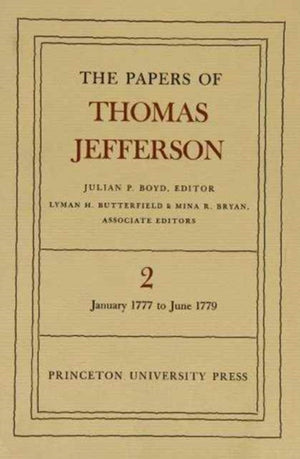 Papers of Thomas Jefferson, Volume 2
