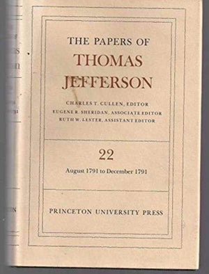 Papers of Thomas Jefferson, Volume 22