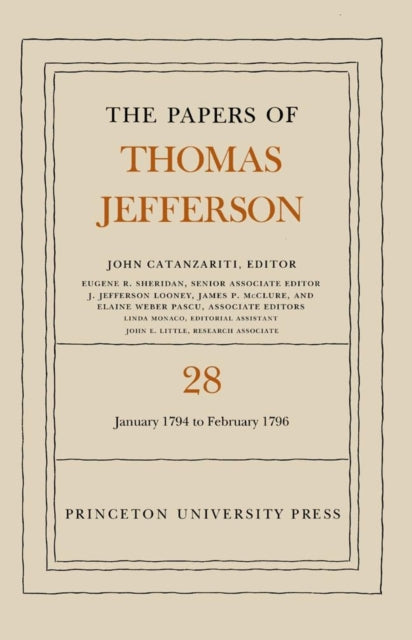 Book cover of: Papers of Thomas Jefferson, Volume 28. By: Thomas Jefferson