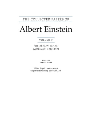 Collected Papers of Albert Einstein, Volume 7 (English)