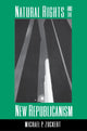 Book cover of: Natural Rights and the New Republicanism. By: Michael P. Zuckert