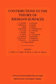 Book cover of: Contributions to the Theory of Riemann Surfaces