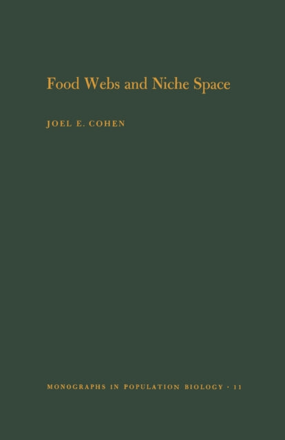 Book cover of: Food Webs and Niche Space