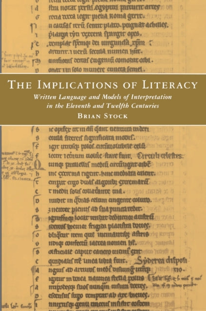 Book cover of: Implications of Literacy. By: Brian Stock