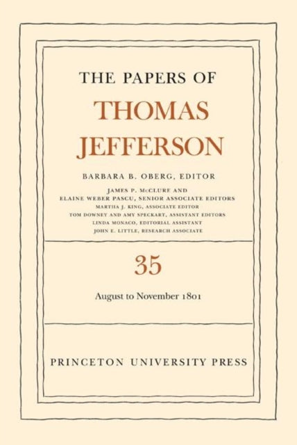 Book cover of: Papers of Thomas Jefferson, Volume 35