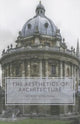 Book cover of: Aesthetics of Architecture. By: Roger Scruton
