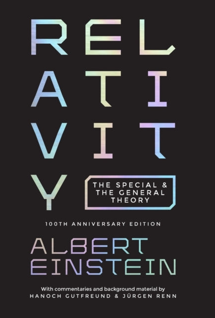 Book cover of: Relativity. By: Albert Einstein