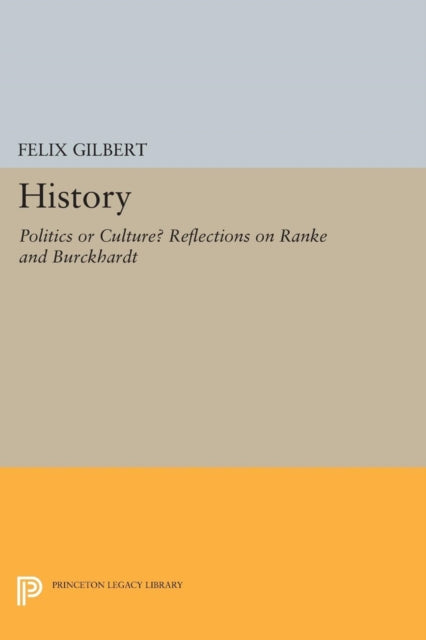 Book cover of: History. By: Felix Gilbert