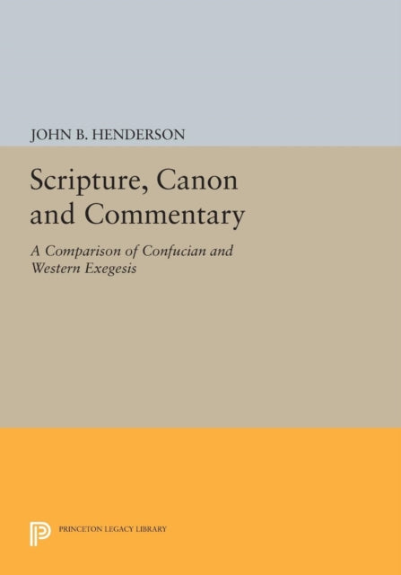 Book cover of: Scripture, Canon and Commentary. By: Henderson, John B.