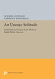 Book cover of: Uneasy Solitude. By: Maurice Gonnaud