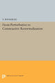 Book cover of: From Perturbative to Constructive Renormalization. By: V. Rivasseau