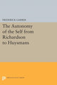 Book cover of: Autonomy of the Self from Richardson to Huysmans. By: Frederick Garber