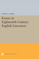 Book cover of: Essays in Eighteenth-Century English Literature. By: Louis A. Landa