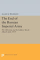 Book cover of: End of the Russian Imperial Army. By: Allan K. Wildman