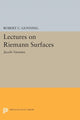 Book cover of: Lectures on Riemann Surfaces. By: Robert C. Gunning