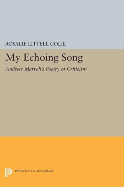 Book cover of: My Echoing Song. By: Rosalie Littell Colie