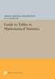 Book cover of: Guide to Tables in Mathematical Statistics. By: Joseph Arthur Greenwood