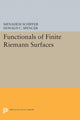 Book cover of: Functionals of Finite Riemann Surfaces. By: Menahem Schiffer