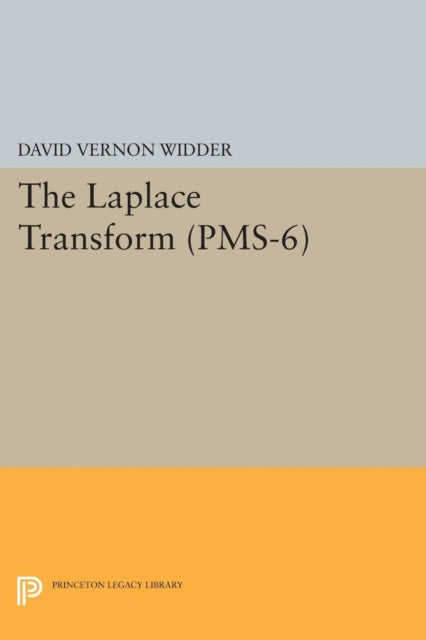 Book cover of: Laplace Transform. By: David Vernon Widder